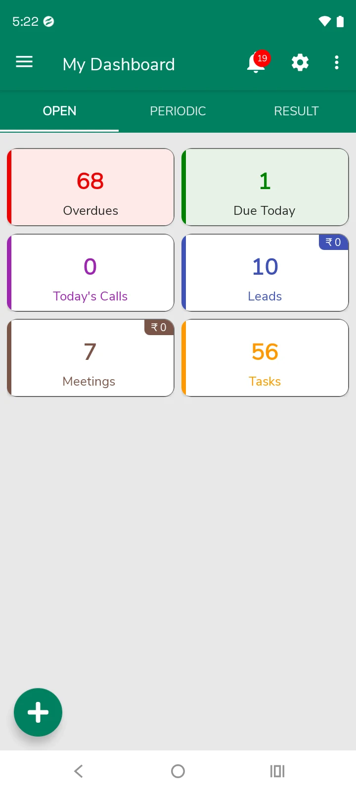 Sanchay Mobile CRM screenshot